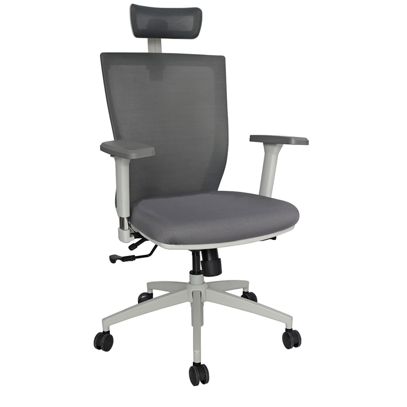 SILLON EJECUTIVO GRIS