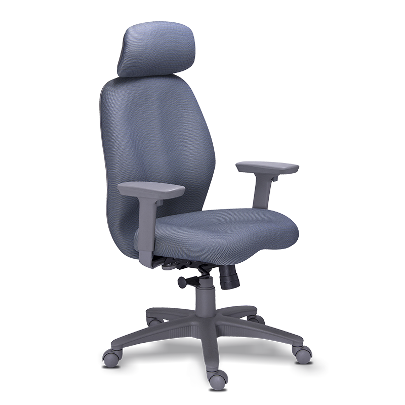 SILLON GENERAL CON CABECERA ESTRUCTURA GRIS