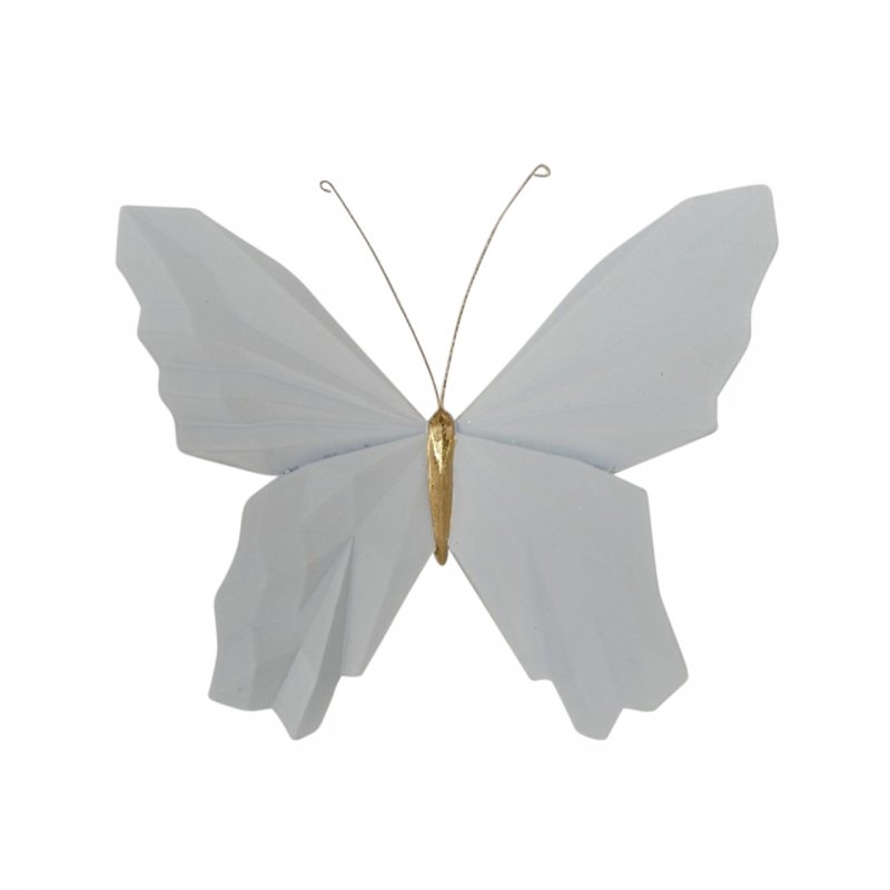 MARIPOSA ORIGAMI BLANCA